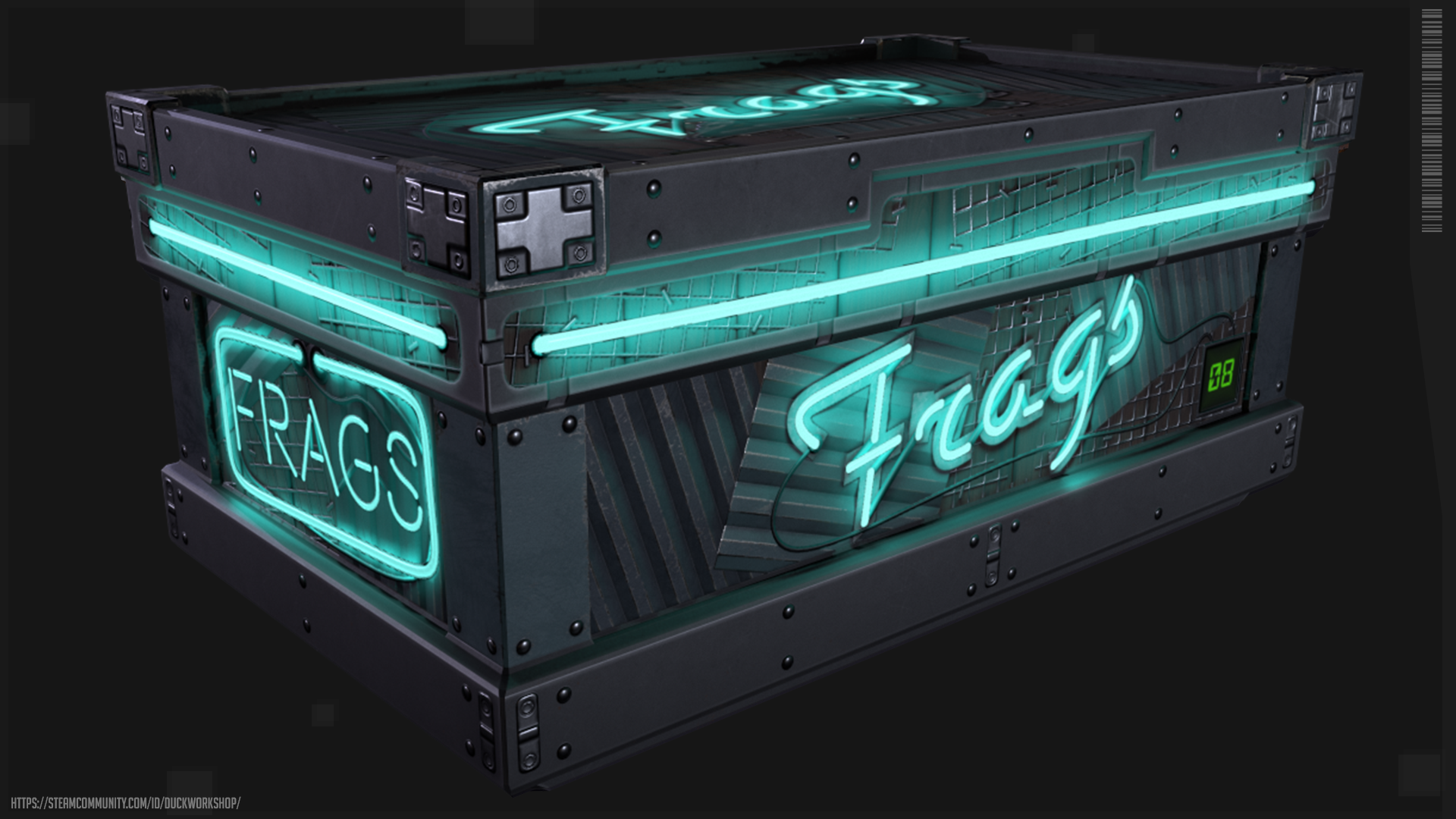 Neon Frags Storage