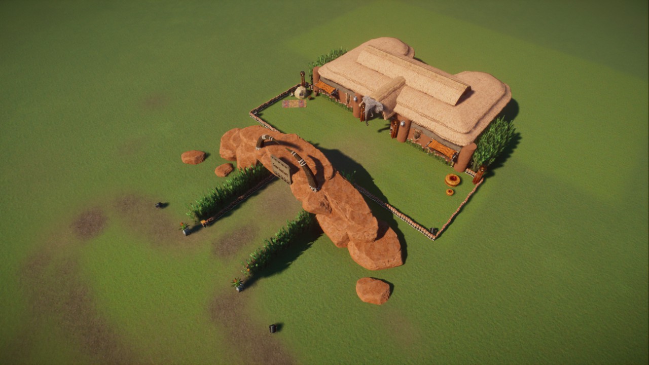 Zoo Eingang Afrika