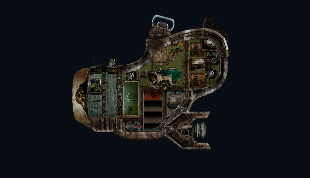 Husk Deliverance-class Shuttle – Barotrauma Mod