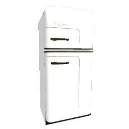 Retro Fridge 50s Style New Line - White