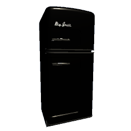 Retro Fridge 50s Style New Line - Black