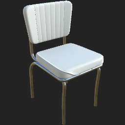 Retro Chair 50s Style  - White