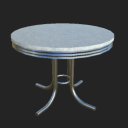 Retro Table Round 1000