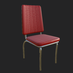 Retro Chair Sella - Red