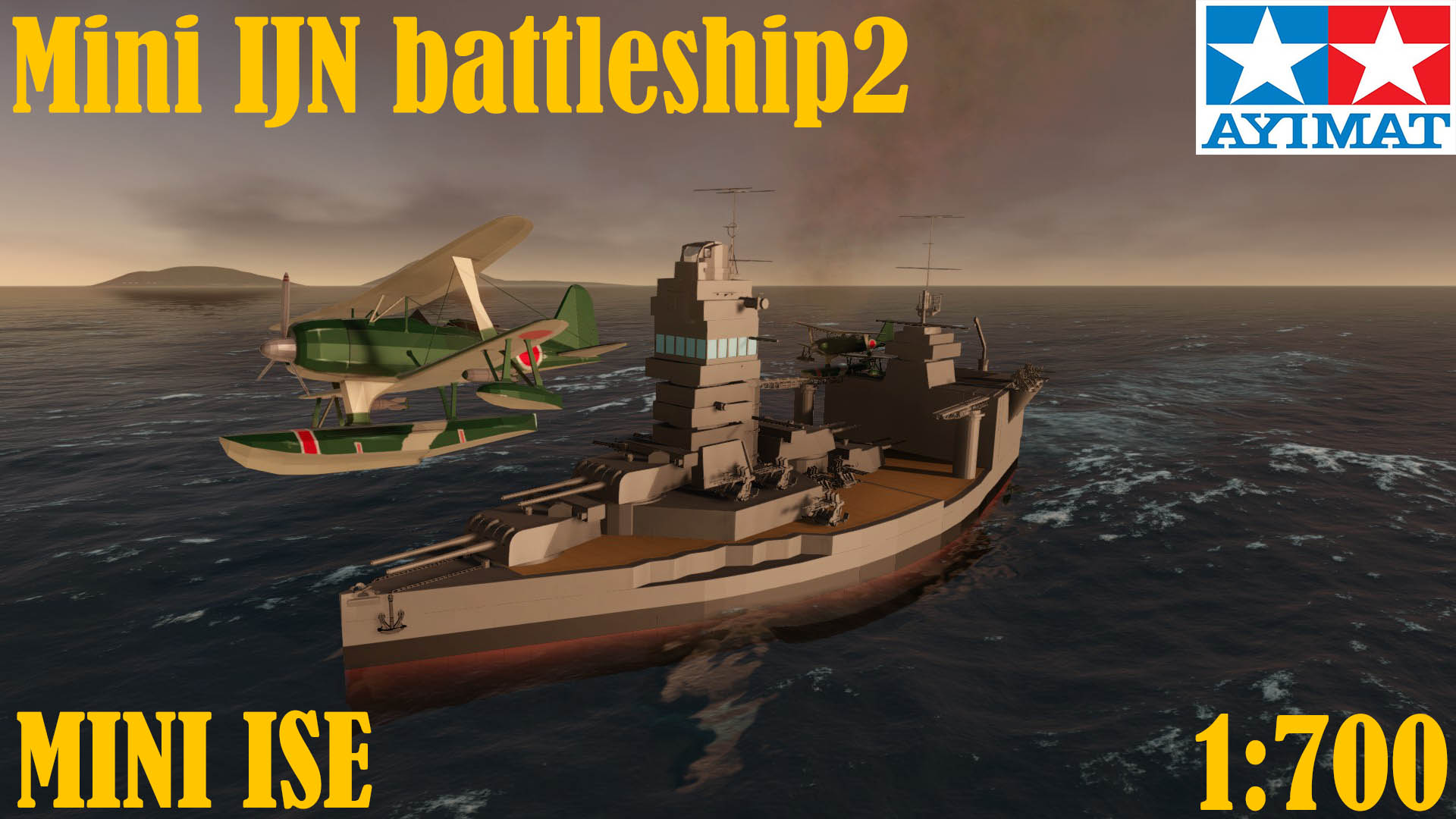 Mini IJN battleship2
