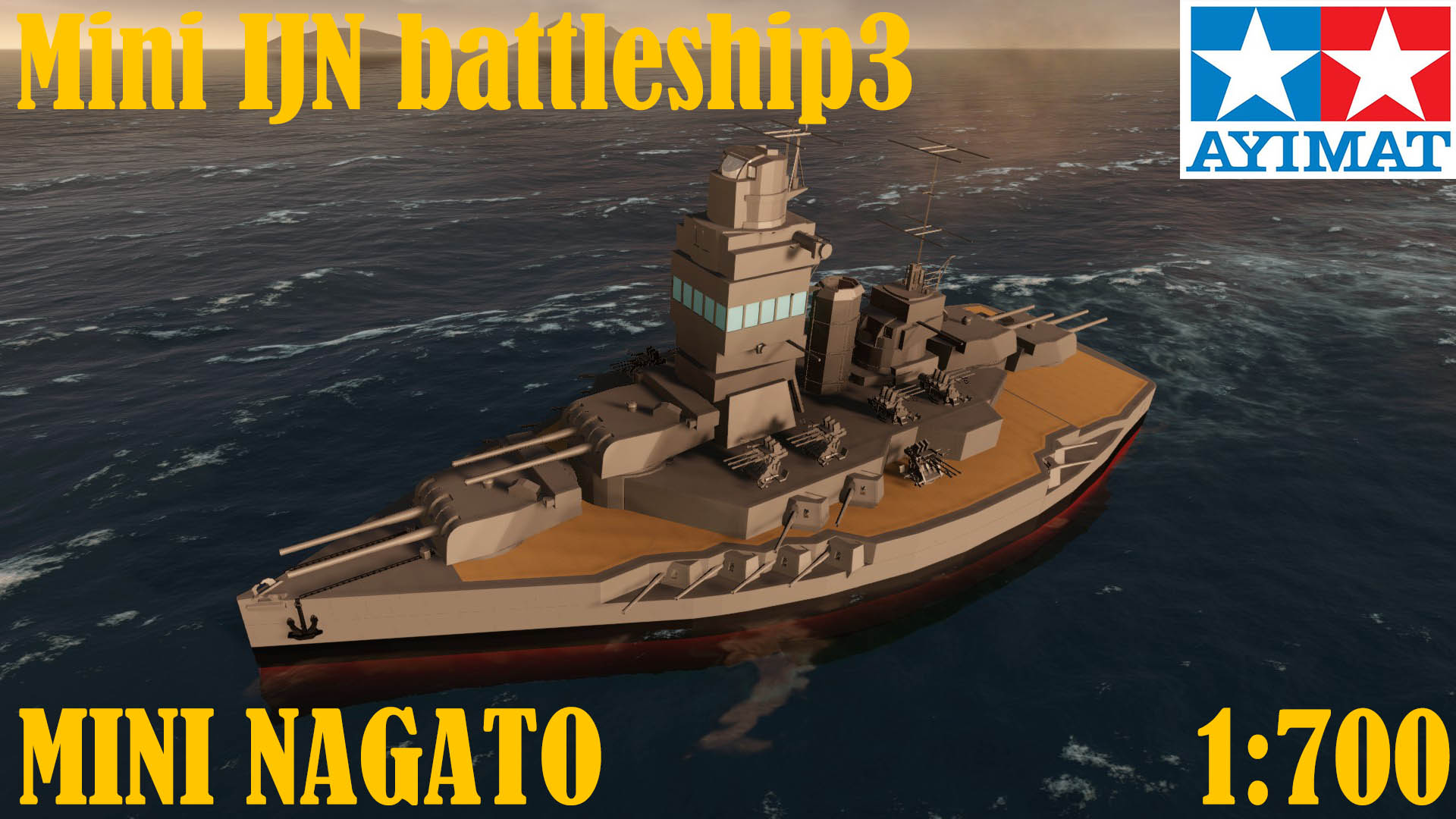 Mini IJN battleship3
