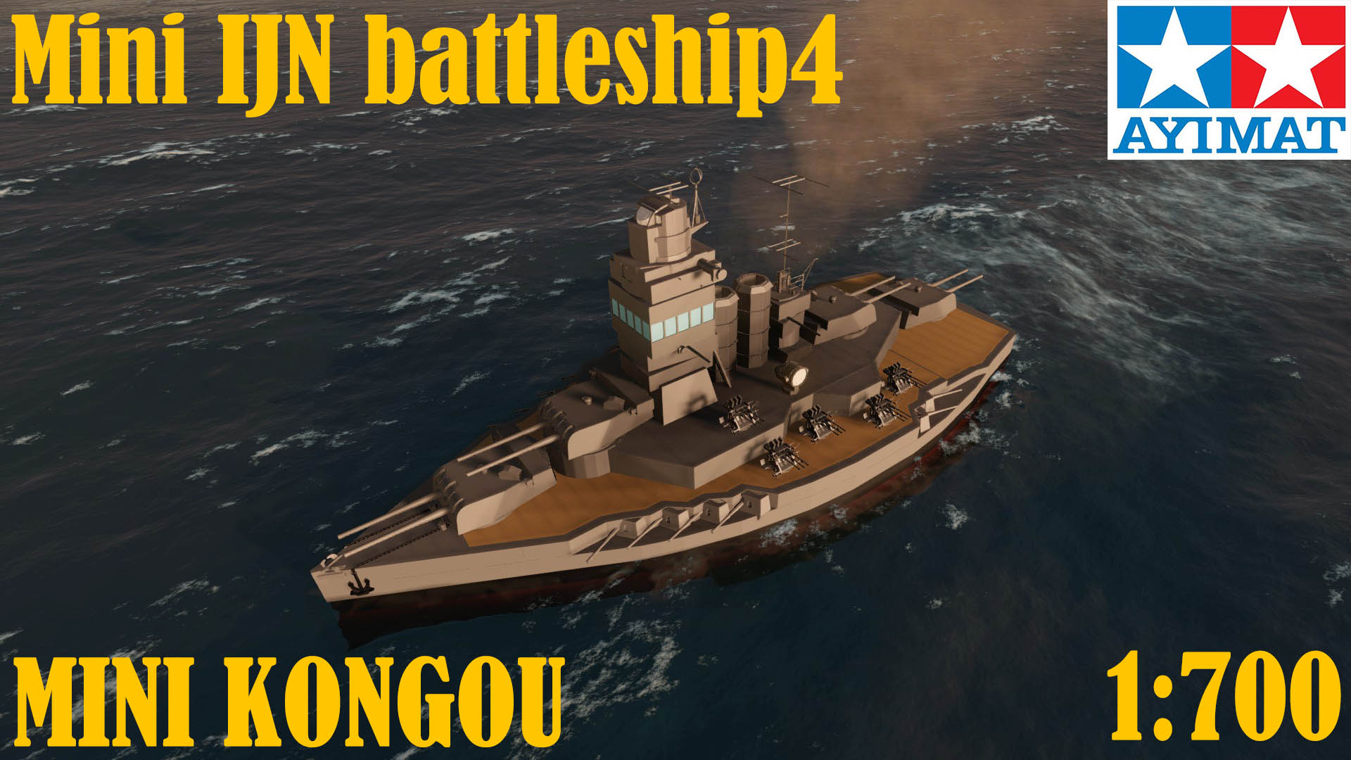 Mini IJN battleship4
