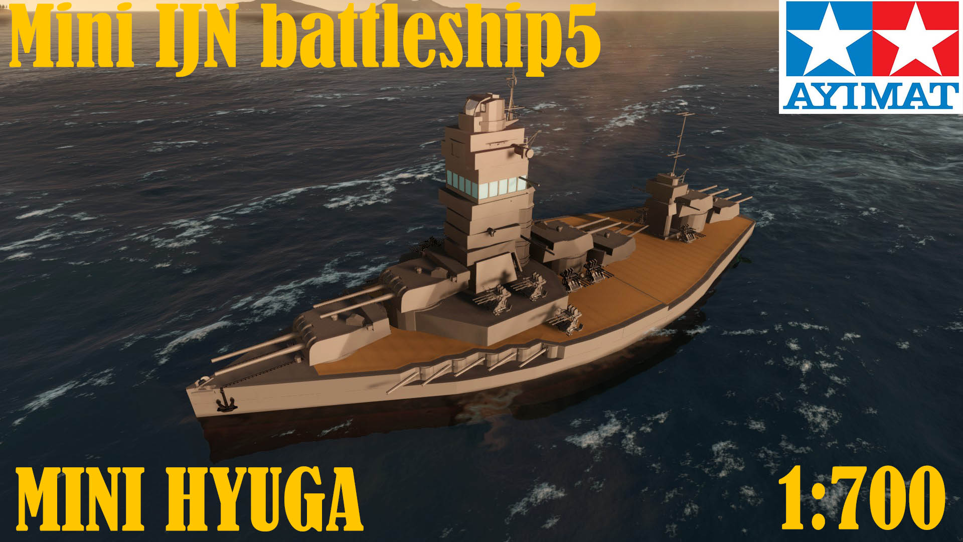 Mini IJN battleship5