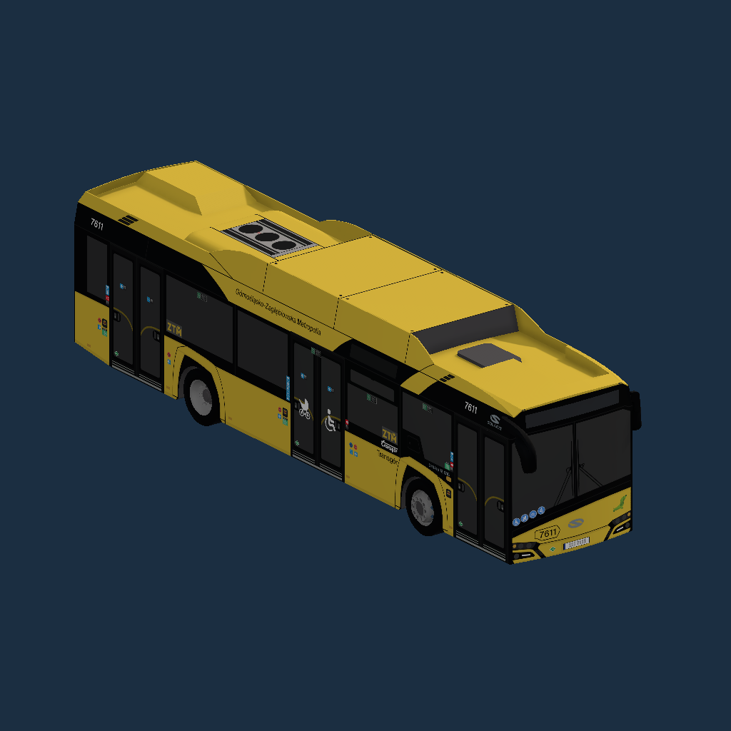 Transgór #7611 - Solaris Urbino 12 IV CNG (bananowe)