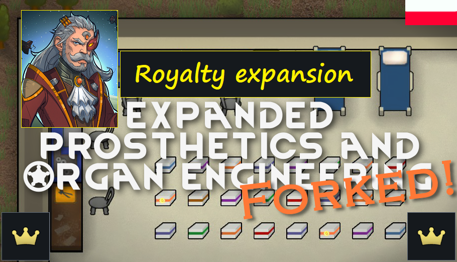 EPOE-Forked: Royalty DLC expansion [PL] mod preview for RimWorld