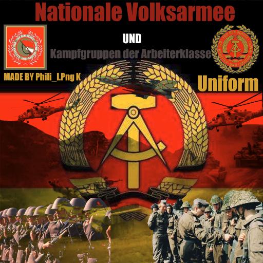 70~80 National People's Army of the German Democratic Republic uniforms Mod