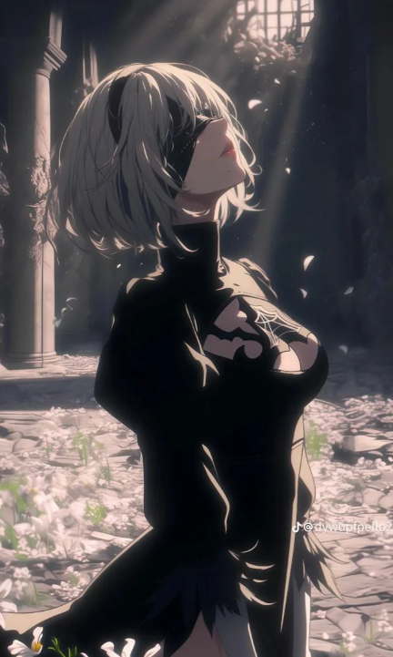 R-18 Yorha 2B (Nier Automata) animated PC 4

