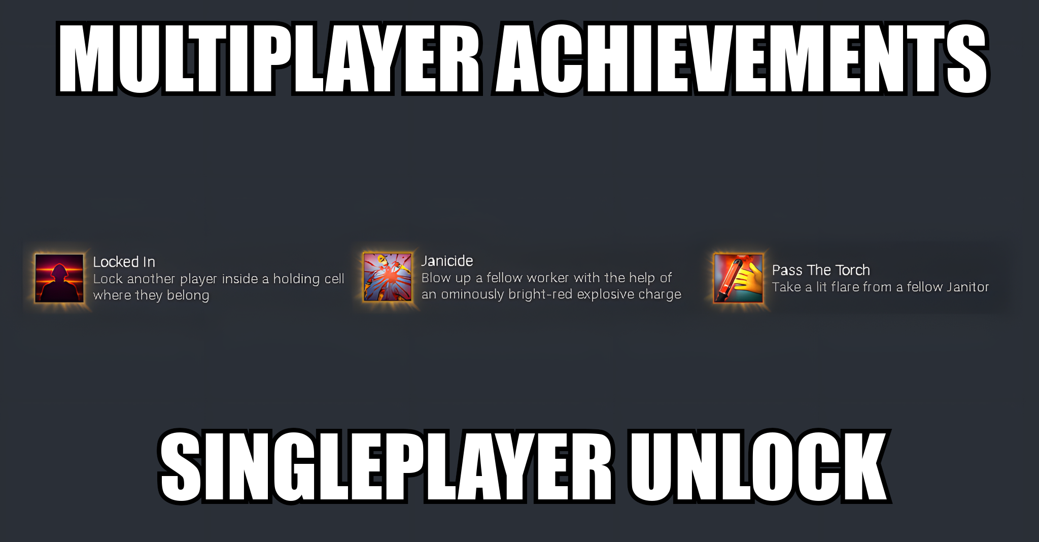 Multiplayer Achievement Unlocks in Singleplayer