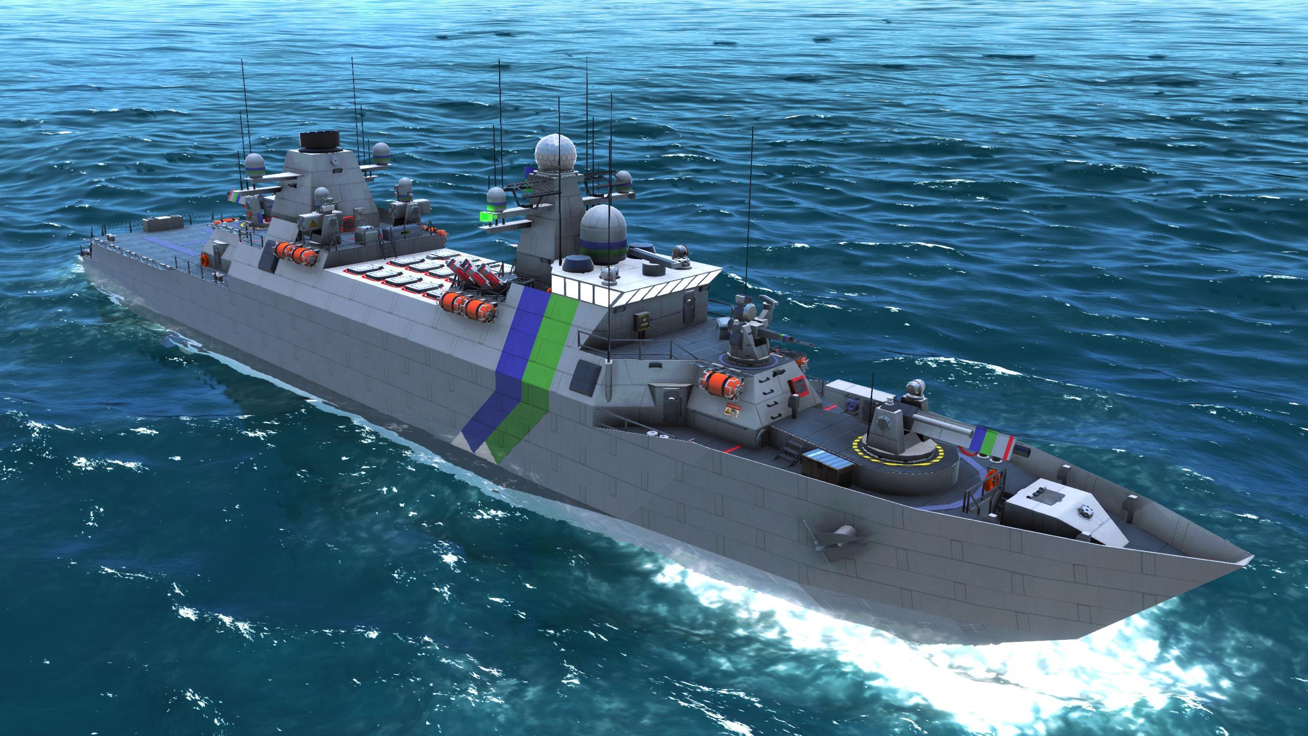FRN Templar-Class MK II Corvette