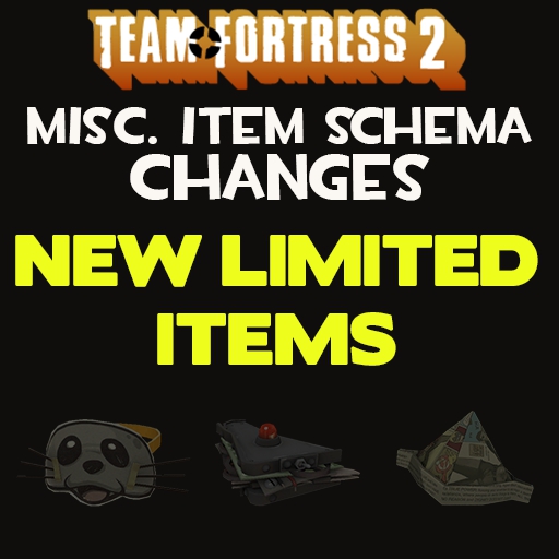 TF2 Schema Changes - New Limited Items