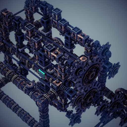 Simple piston engine car