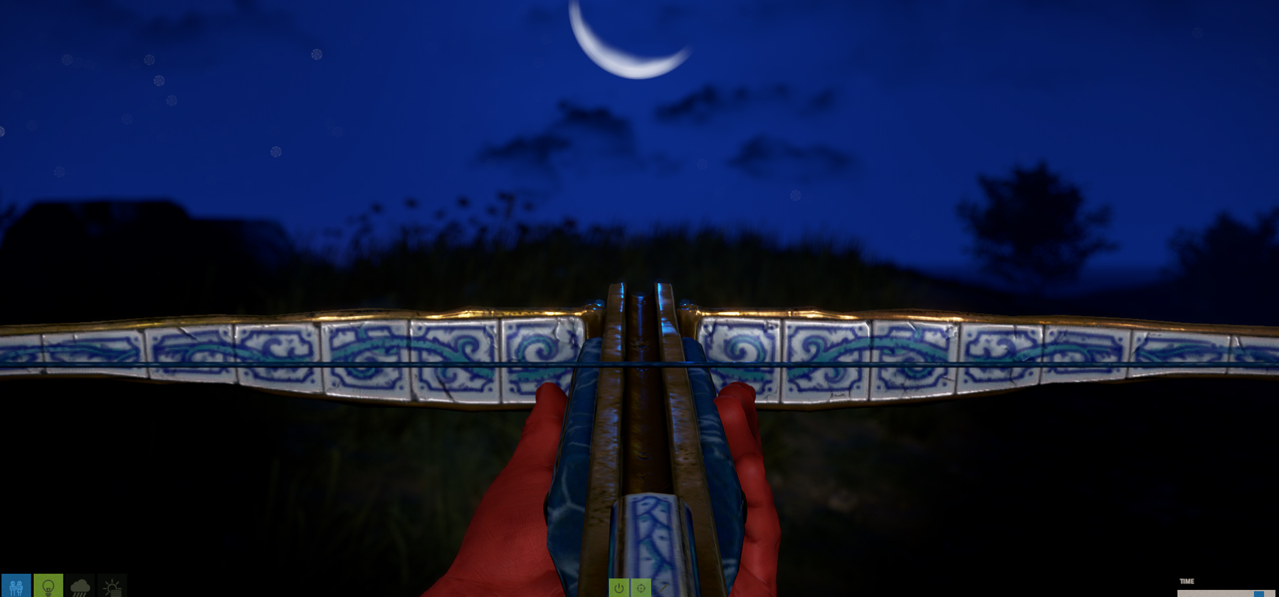 Porcelain Crossbow
