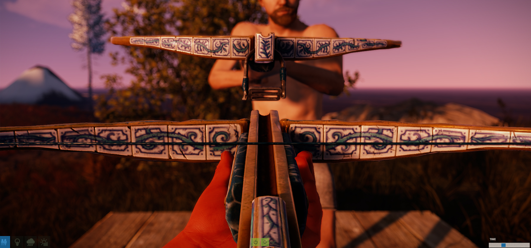 Porcelain Crossbow