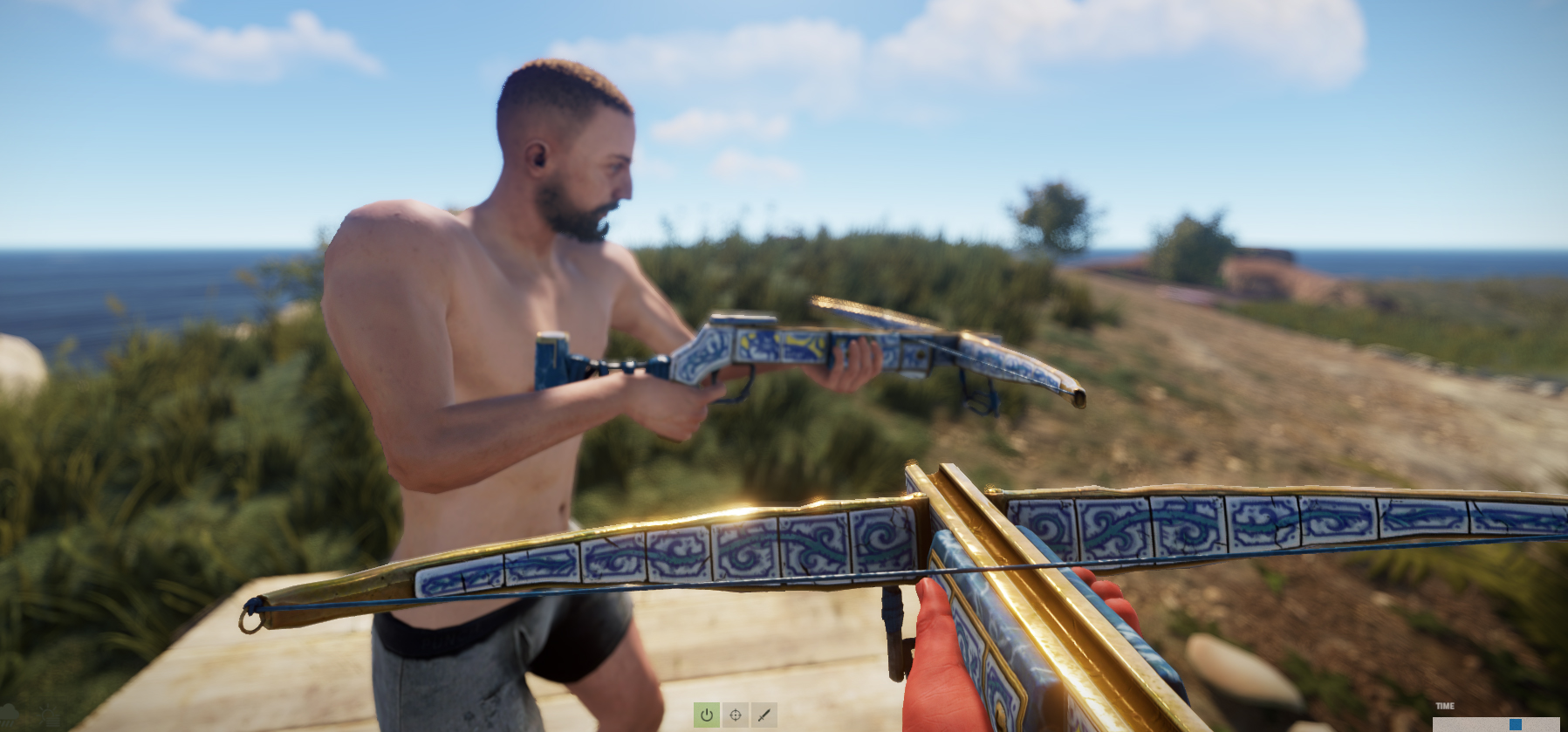 Porcelain Crossbow