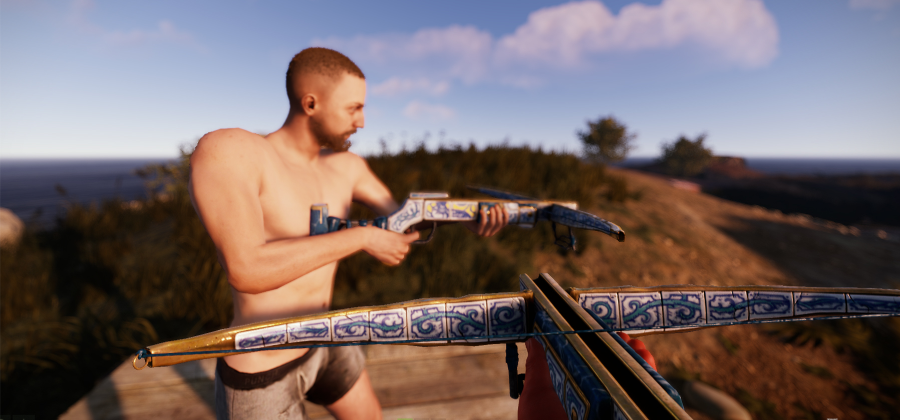 Porcelain Crossbow