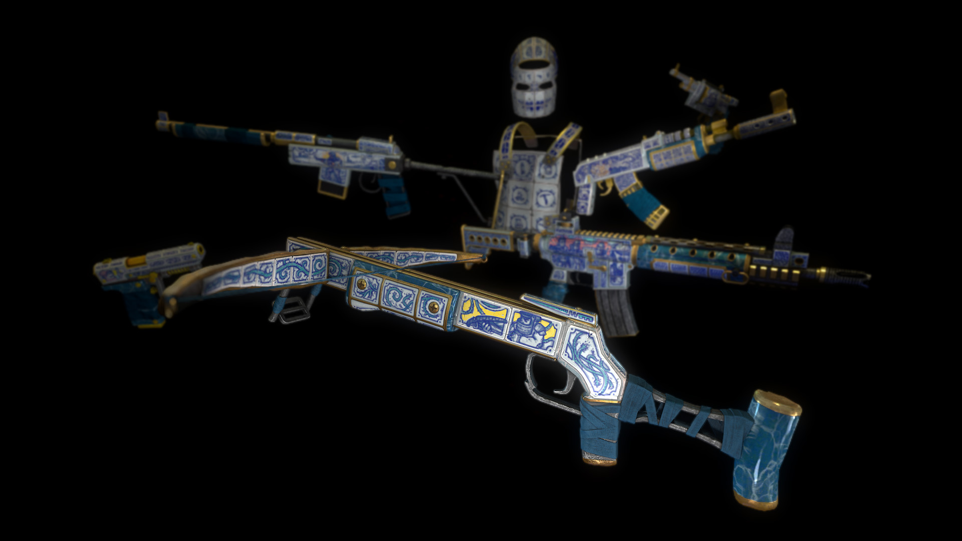 Porcelain Crossbow