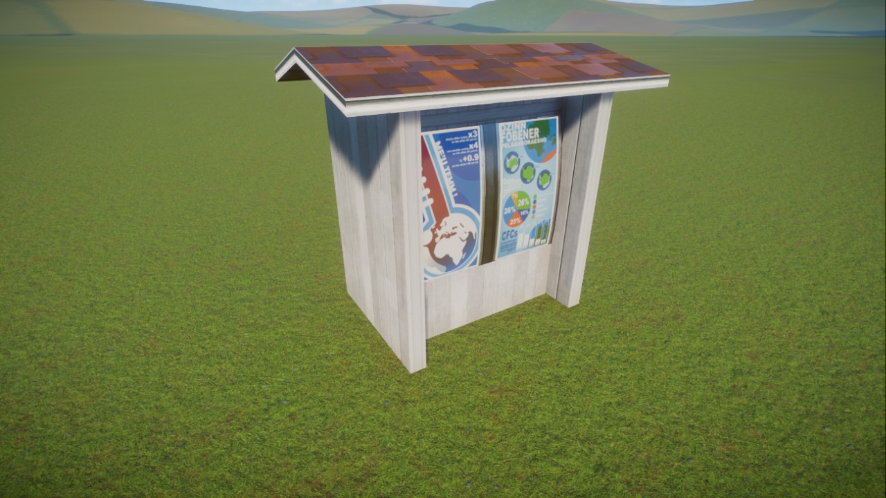 aquatic information board