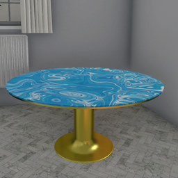 Moa Table Aqua