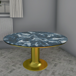 Moa Table Navy