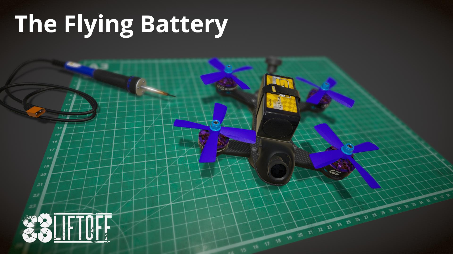 The Flying Battery
