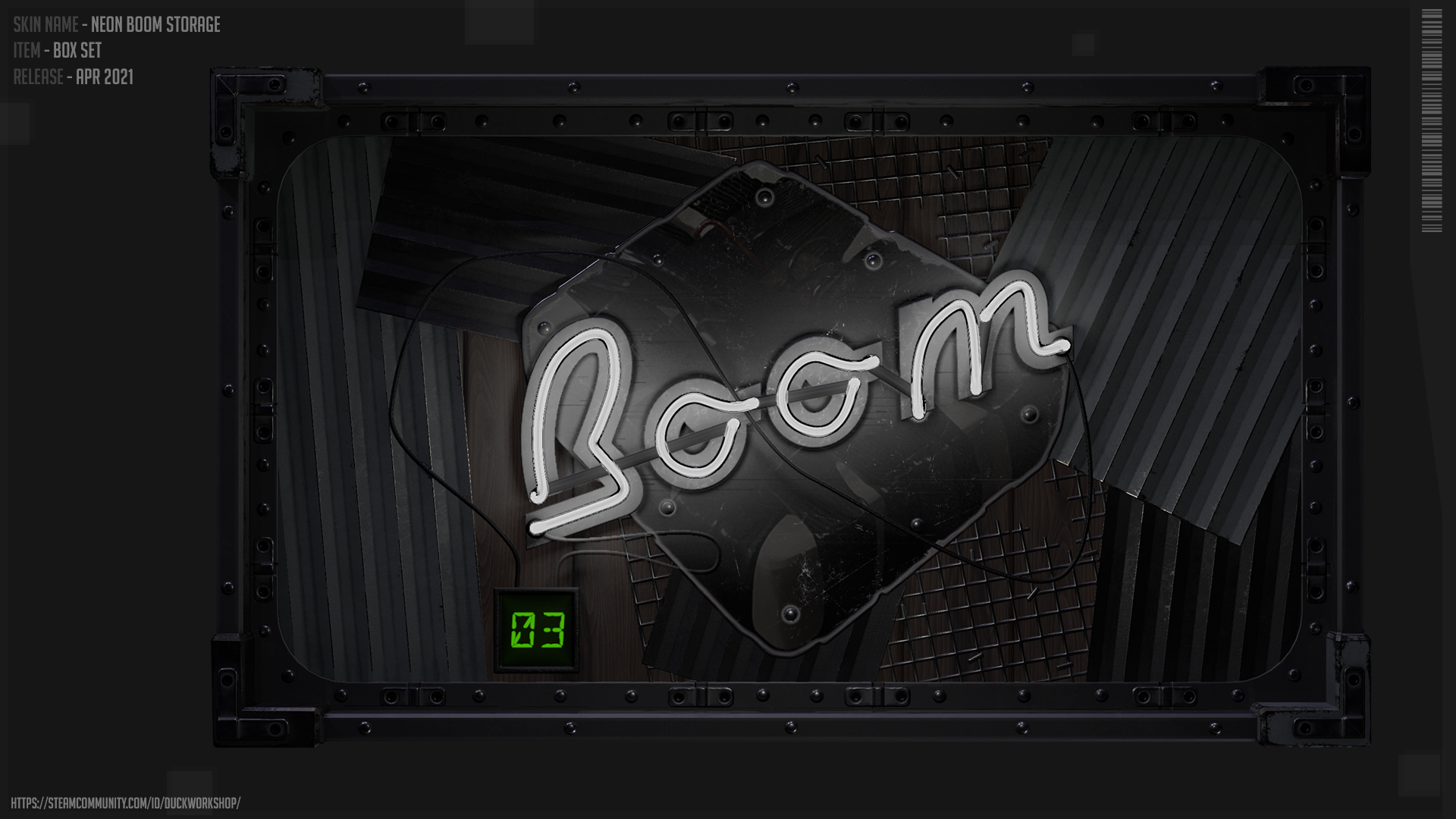 Neon Boom Storage