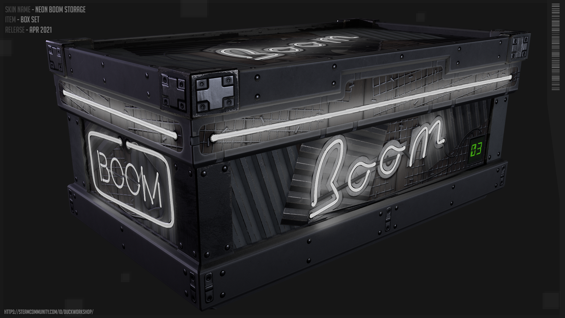 Neon Boom Storage