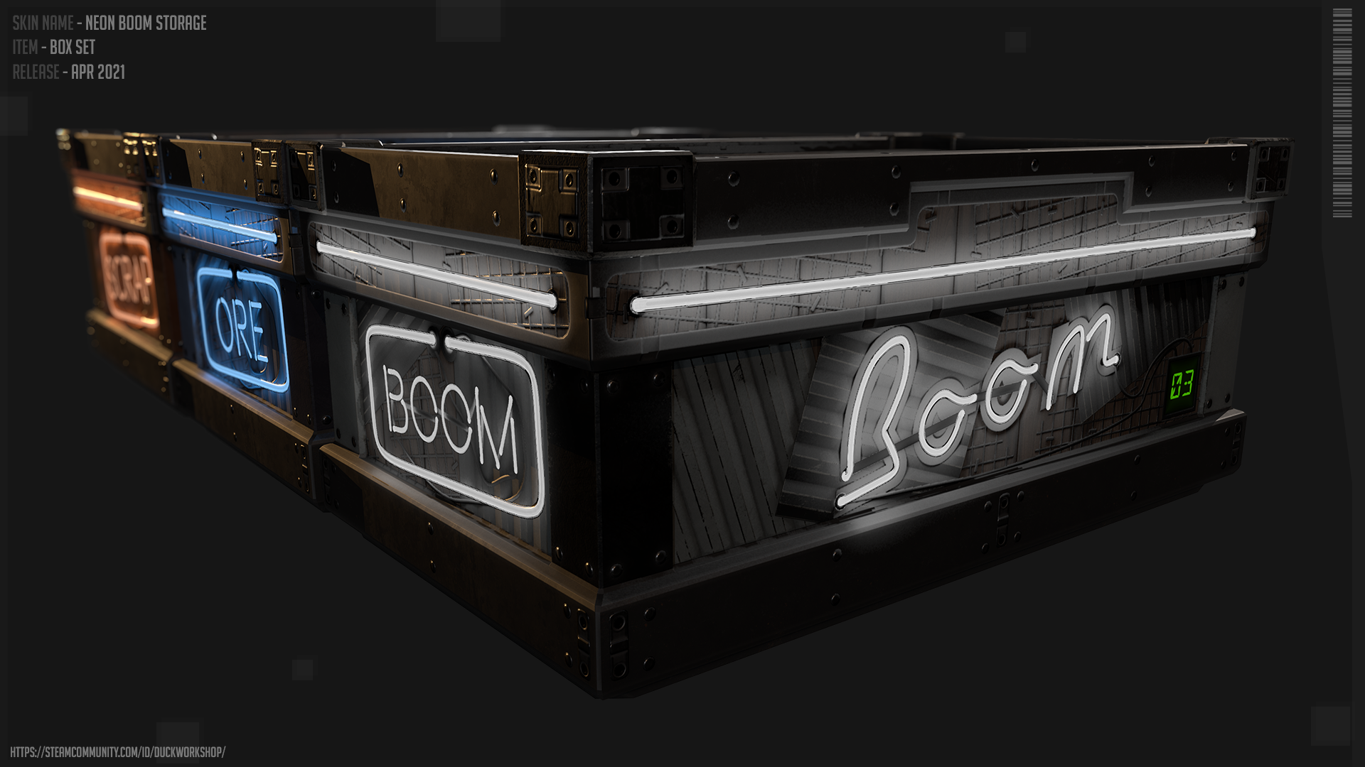 Neon Boom Storage
