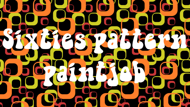 Sixties pattern paintjob