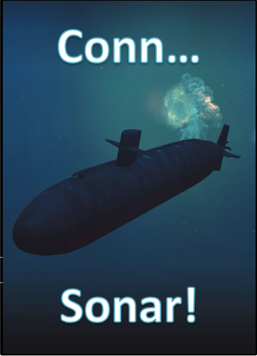 3D Con Sonar - wargame for submarine warfare