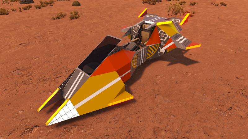 Sunflare hoverbike