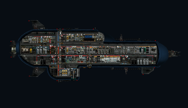 SCS Nautilus Mk7E [Mild Disarray] – Barotrauma Mod