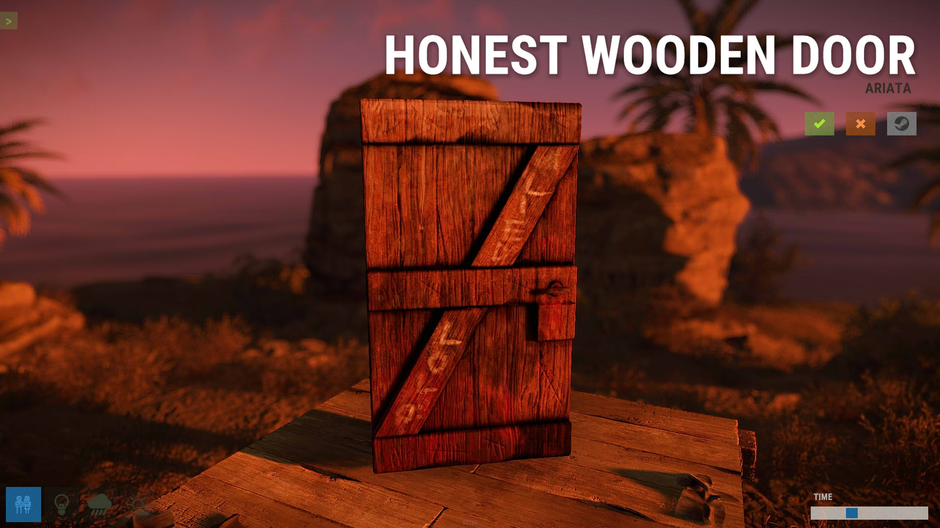 Honest Wooden Door