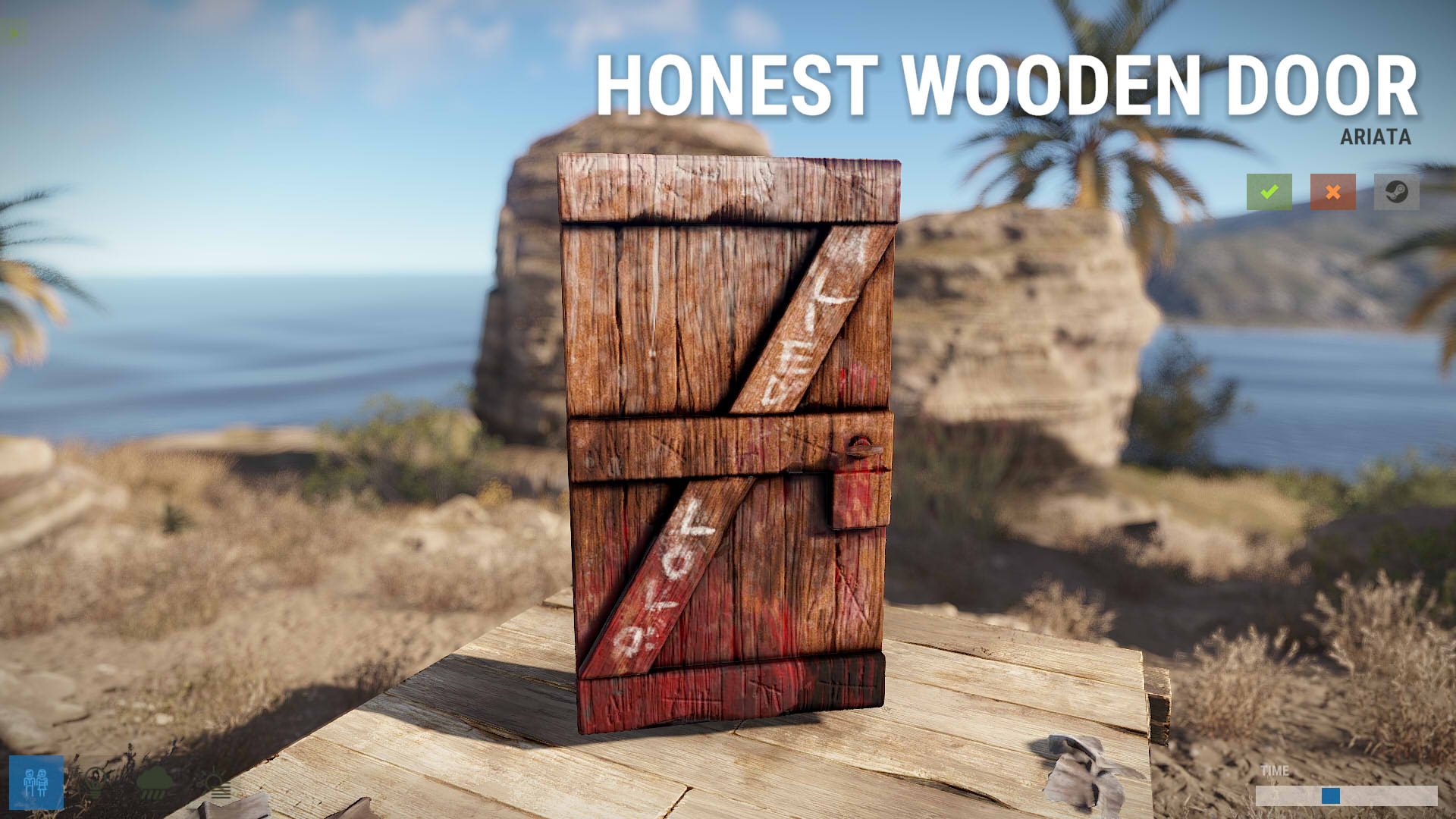 Honest Wooden Door