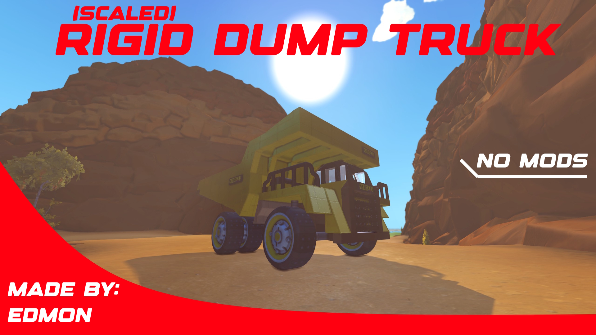 rigid dump truck