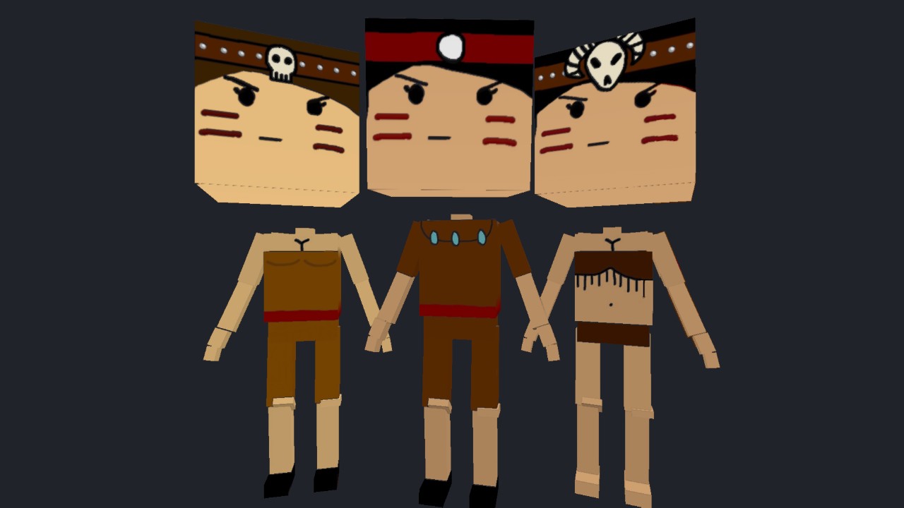 Feminine Fighters - The Natives