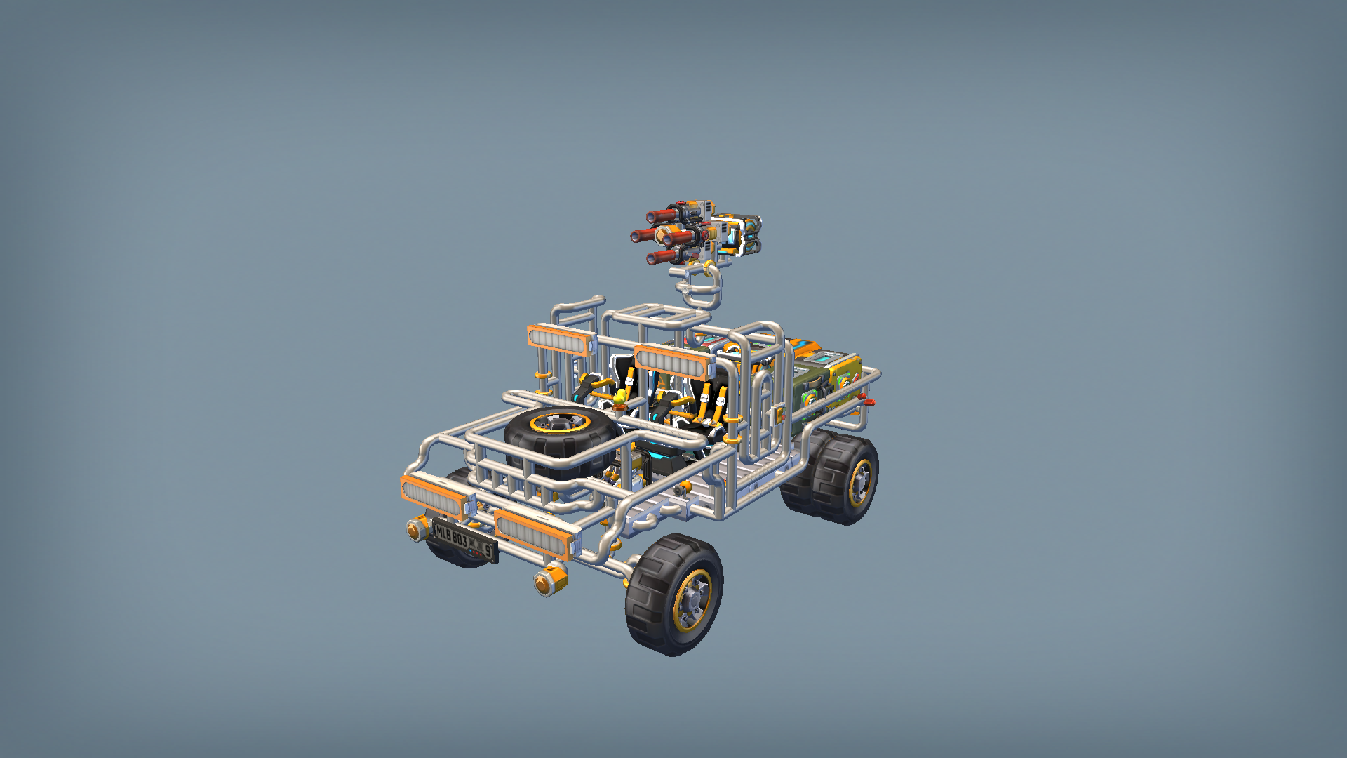 Hummer with Minigun