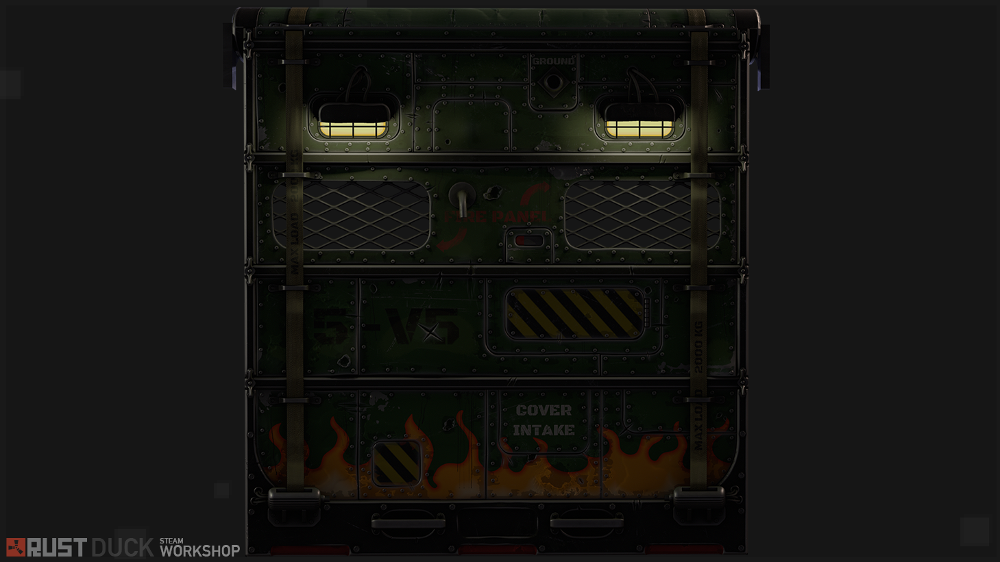 Bombshell Garage Door