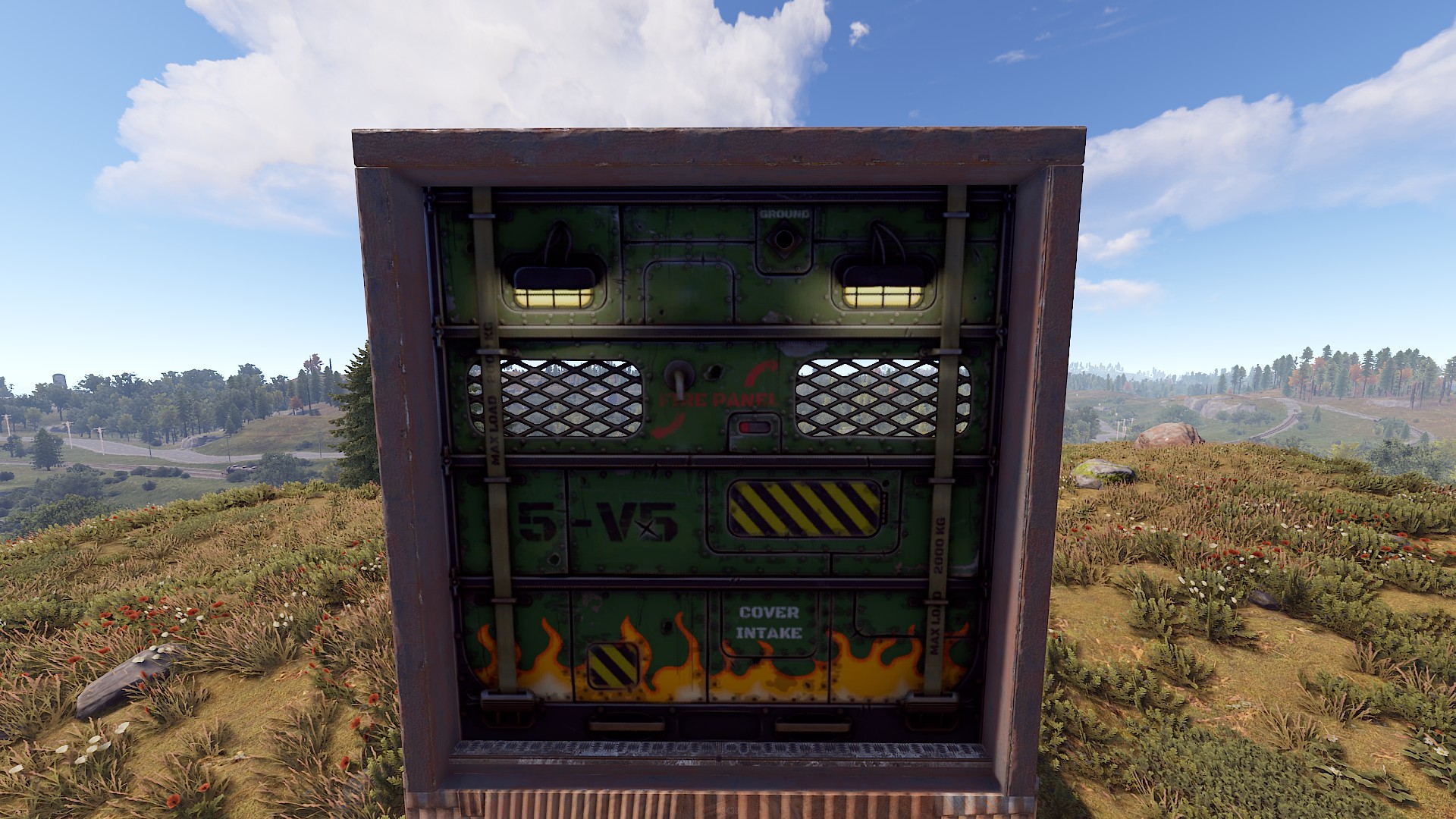 Bombshell Garage Door