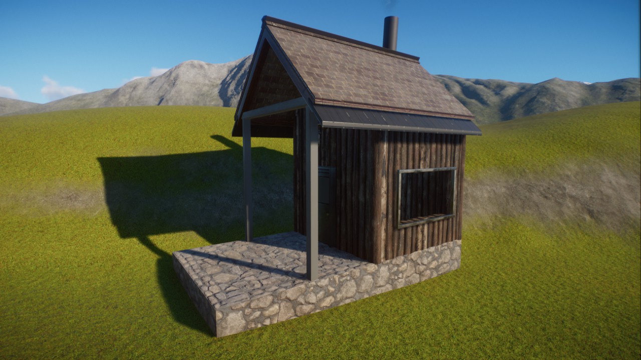 Tiny Rustic Cabin 10