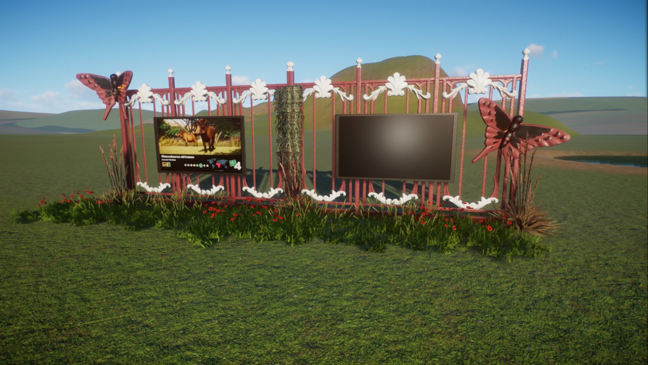 Haunted Garden Habitat Signs