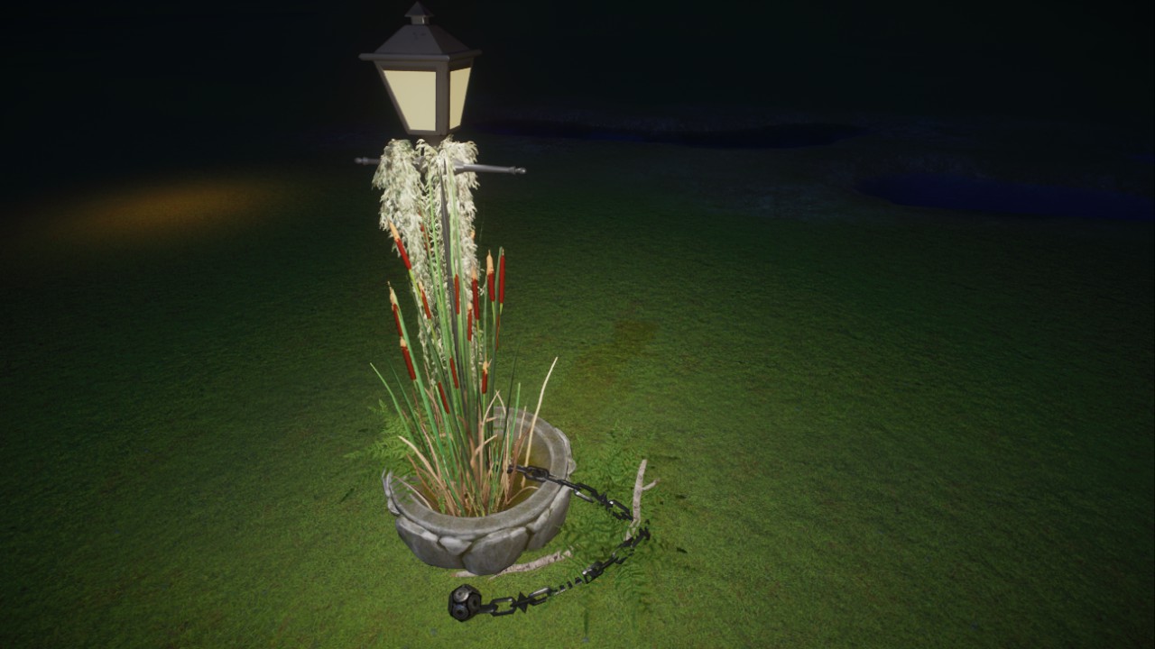 Haunted Cemetery Light