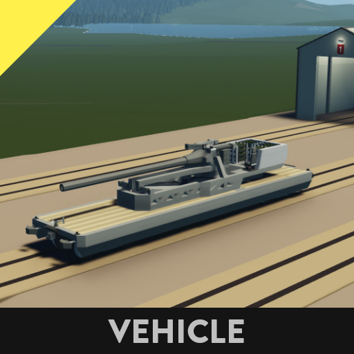 Armored Train VK.TA K-9 23cm Railway Artillery Car