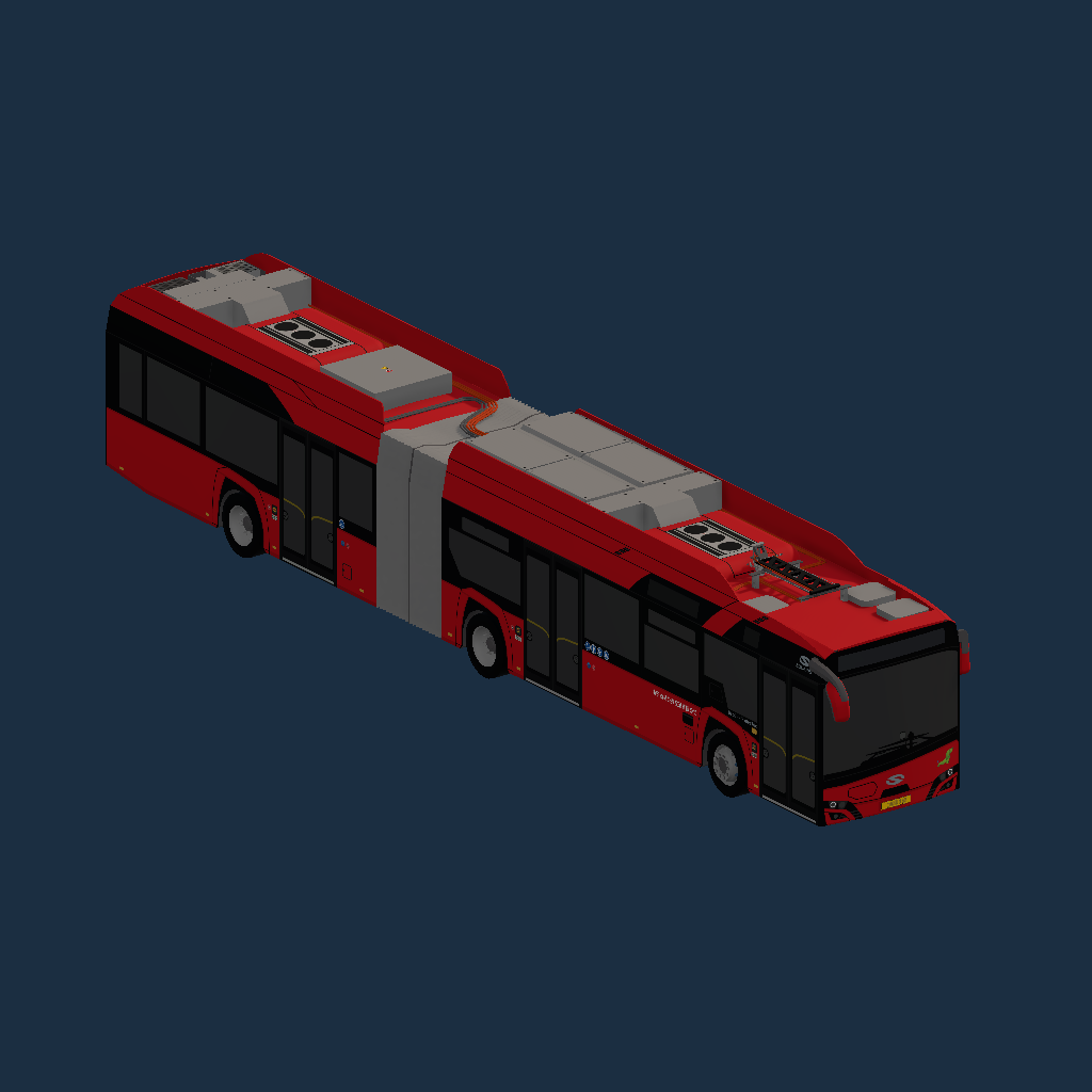 WHITE HORSE BUS (Solaris Urbino 18 IV Electric by _T_B_N_)