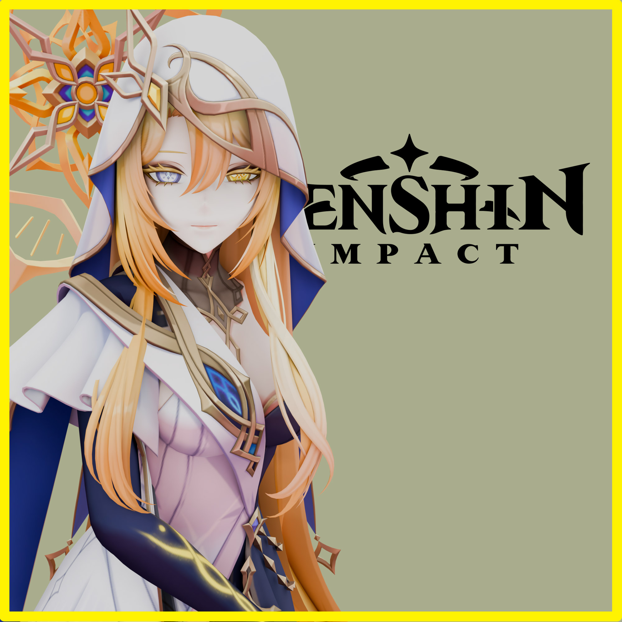 Genshin Impact - The Gold Rhinedottir (PM & NPCs)
