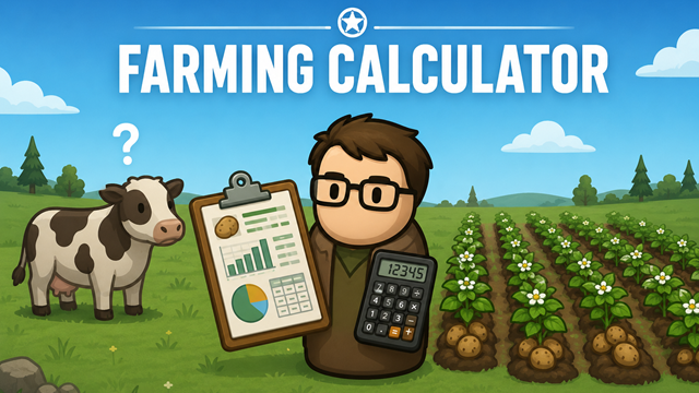 Farming Calculator mod preview for RimWorld